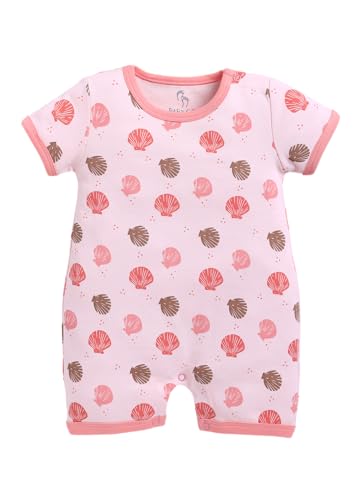 Image of BABYGO Baby Half Sleeve Rompers 100% Cotton for New Born Baby|Daily Suits for Baby Boys & Girls| 0-3M| 3-6M|6-9M|Onesies| Infant Clothes | Pack of 1
