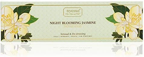 Nyassa Night Blooming Jasmine Sticks Handmade Incense Stick Pack of one 31 Sticks (50 GMS)