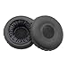 Produktbild Ohrpolster Für AKG Y40 Y45BT Y45 BT,Aomili PU Leather Earbud Ear Cushions 2 Paar Headphone Covers Ersatz Ear Pads Für AKG Y40 Y45BT Y45 BT (Schwarz)