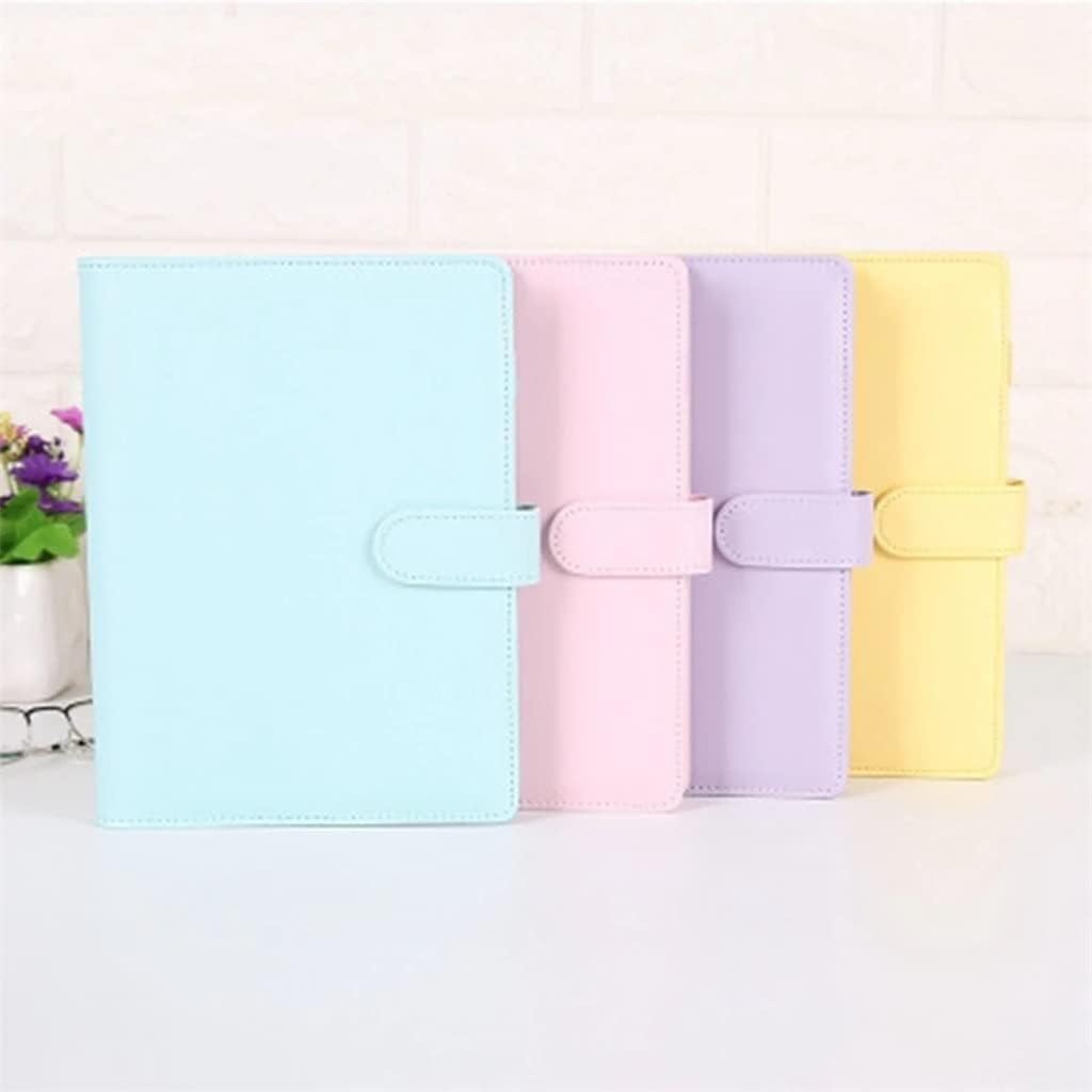 Pu Leather-Proof A5 Notebook Diary Schedule Schedule Diary Journal Binder Cute School Supplies (Color : C, Size : A5)