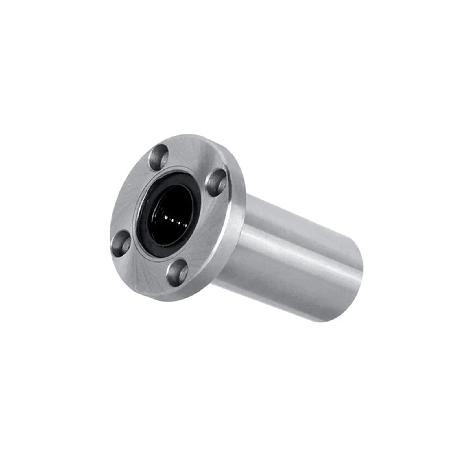 WTEPNQQDI Linear Bearing 1pc LMF50LUU Long Type Round Flange Bushing for Shaft CNC 3D Printer Ball Bearings