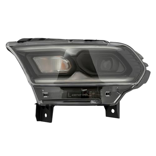SuiYuLn LED Headlight Assembly Compatible with 2021-2023Dodge Durango,Front LED Headlight Headlamp Replacement Left Driver Side (Left Headlight)