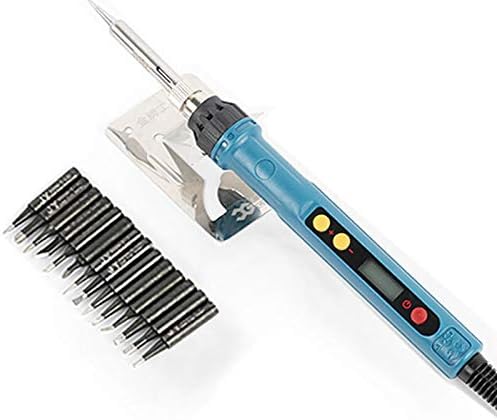 Soldering 2019 CXG 110W Sleep Function LCD Digital Thermostat Adjustable Electrical Soldering Iron For Phone DIY PCB Repair Soldering - (CN, Color: D110W Set, Plug Type: EU)