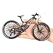 Generisch Finger Bicycle Model, 1:10 Mountain Bike Model Toy, Finger Mountain Bike Model Ornaments, Miniature Fingers Bike, Mini Bend Bicycle Models
