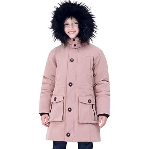 maoo garden Girls Heavy Fake-Down Jacket Cover