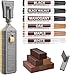 Laminate Floor Repair Kit with Heat Pen, 11 Color Wood Vinyl Floor Furniture Repair Kit Linoleum Repair Hard Wax Touch Up Marker Cover Scratches, Stains, Cracks, Holes for Door, Cabinet, Table.