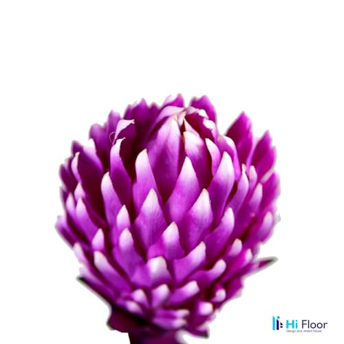 Image of Enhance Your Space with Artificial Leaf Decor Foliage for Stunning Interiors Decorative Items for Home;Office; Room; Living Room; Table; (Without Vase) (Pack of 1, Violet)