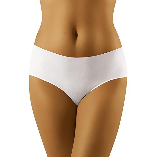 Wolbar Damen Mini-Slip WB67, Weiß,M