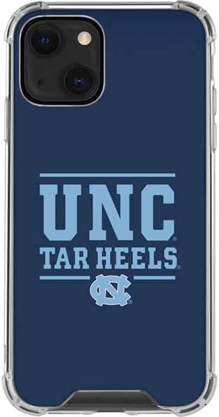 Skinit Clear Phone Case Compatible with iPhone 14 - Officially Licensed University of North Carolina University of Tar Heels Design