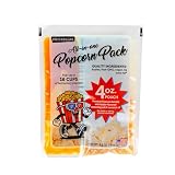 Nostalgia Theater Popcorn Bulk Pack – 24 Packets of 4 oz. Kernels, Seasoning Salt, & Butter Flavored Oil – Use with Kettles & Air Poppers – Movie Night Supplies