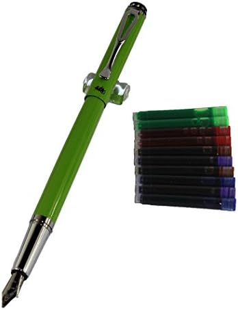 Elegant Fountain Pen Jinhao 301 Black with Diamond Fine Nib
