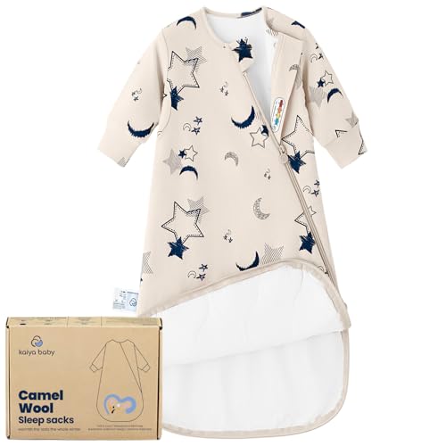 Image of Unisex Sleeping Bag for Babies and Toddlers 1.0 Tog Sleep Sack 18-36 Months, Newborn Sleep Sack, Wearable Blanket Baby, Sleep Sack with Sleeves, Gifts for Baby