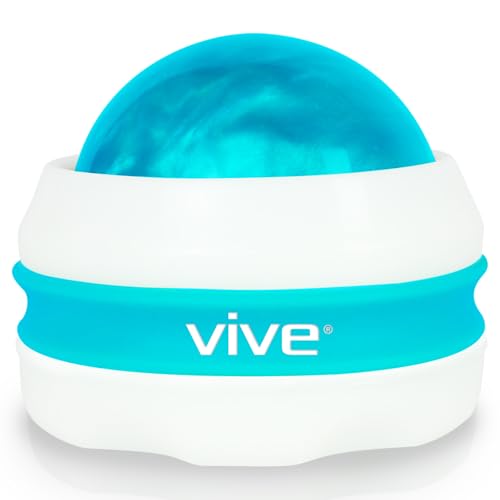 Vive Massage Roller Ball - Manual Massage Therapy & Relax Tool for Sore Muscles, Joint Pain Relief, Relaxing, Full Body Deep Tissue for Arms, Legs, Back, Foot, Shoulders, Trigger Point