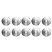 Tonsiki 10 Pcs 60mm Rotary Cutter Blades Patchwork Circular Refill Sewing Fabric Leather Paper Roller Craft Steel Quilting Fits