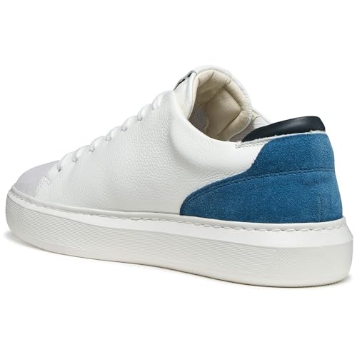 Geox Herren U DEIVEN A Sneaker, White/Blue, 41 EU – Ansicht 5