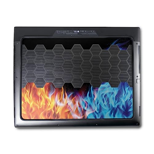 Image of MightySkins Skin Compatible with Alienware M18 R1 (2023) Full Wrap Kit - Dueling Dragons | Protective, Durable, and Unique Vinyl Decal wrap Cover | Easy to Apply & Change Styles | Made in The USA