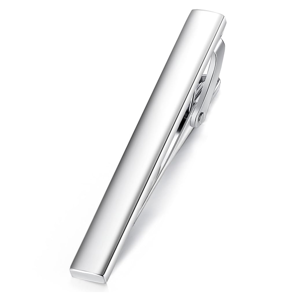 HONEY BEAR Standard Tie Clip Bar for Men Business Wedding Gift