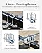 VEVOR Boat Trailer Guides, 27.6-41.3 in Height Adjustable Trailers Guide, 2PCS Thickened High-Duty Trailer Guide-Ons with Smooth Roller Guidance, for Over 16 in Larger Fishing Boats, Runabout Boats