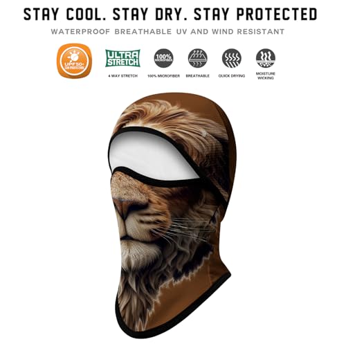 Image of Obacle Balaclava Face Mask Men Women for Sun Protection Motorcycle Fishing Raves