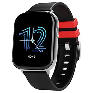 boAt Matrix Smart Watch with 1.65? AMOLED Display, Always On Mode, Slim Premium Design, Heart Rate & SpO2 Monitoring, Health Ecosystem & Multiple Sports Modes, 3ATM & 7 Days Battery Life(Pitch Black)