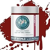 Daydream Apothecary Premium Chalk Style Paint for Furniture, Home Décor, Wood, DIY Interior Projects, Quick Dry, No Prep or Prime Needed, Matte Burgundy Red - 8oz