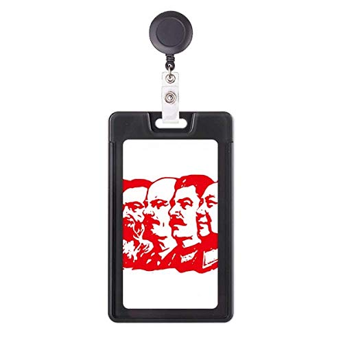 Porte-badge rétractable Mao China idée cadeau original pour collègue