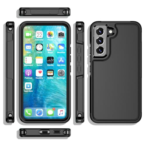 Coque Galaxy S22 Plus protection antichoc noire et durable