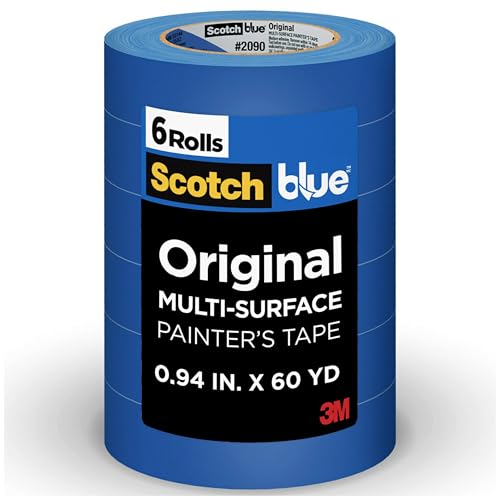 ScotchBlue Original Multi-Surface Painters Tape, 1 Inch Wide (0.94 in.