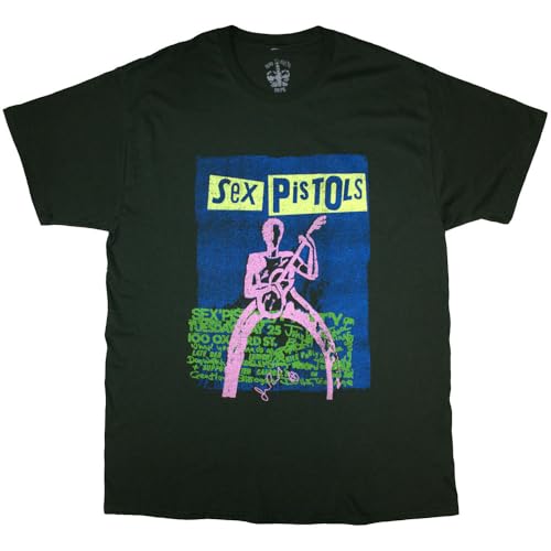 Sex Pistols t-shirt guitare dessin animé vêtement punk