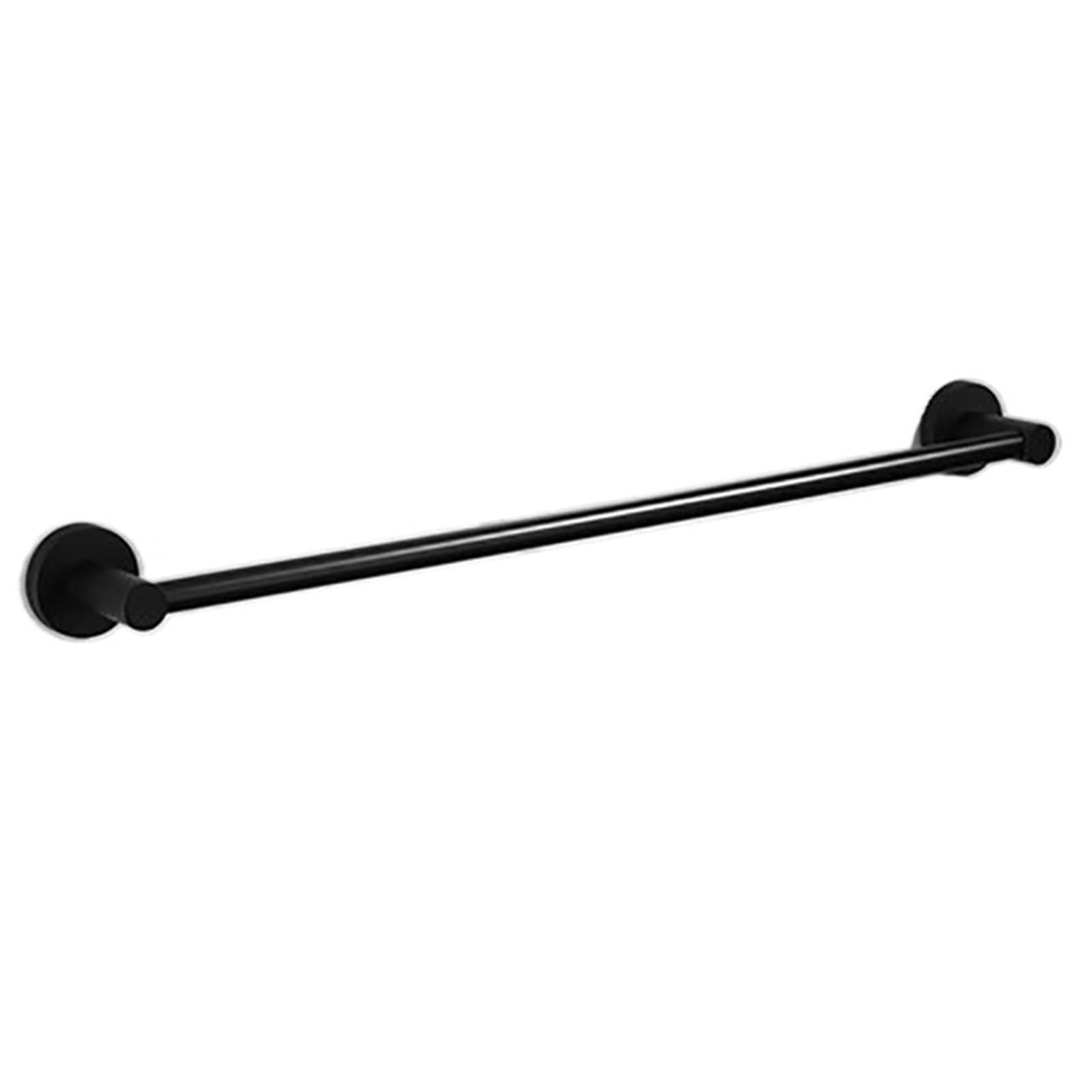 Towel Bar Towel Rail Black Robe Hook Bar Shelf Tissue Paper Holder Bathroom Hardware Set Accessories(Style-02)