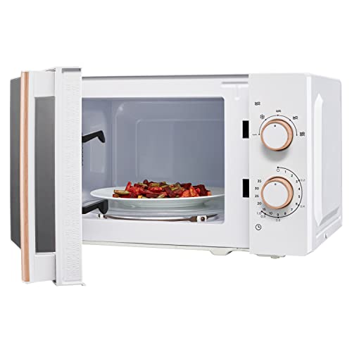MEDION-Microondas-Aspecto-de-madera-20-litros-700-vatios-puerta-de-espejo-5-ajustes-de-potencia-funcion-de-descongelacion-temporizador-MD10596-blanco