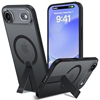 Custodia Armour per iPhone 14 Plus con supporto ad anello magnetico a doppio strato Custodia Magsafe Verde