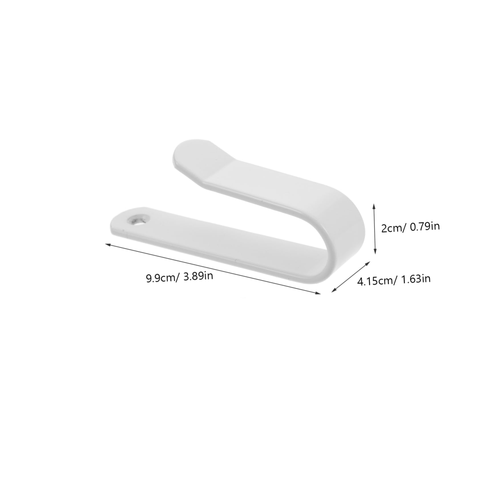 Abaodam 2pcs Snowboard Wall Mount Rack Clips Storage Hanger for Snowboards and Skateboards Space-saving Display for Garage and Room Organization