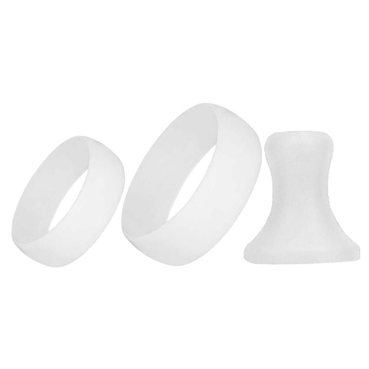 GOOHOCHY 3pcs Pink Flute Accessory Cucurbit Flute Protective Cover Silicone Sleeve