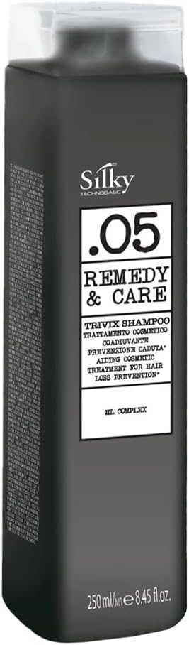 SILKY .05 TRIVIX AIDING Hair Treatment - Natural Sebum Shampoo for Normal Hair - Scalp Treatment to Balance Sebum & Promote Healthy Hair Growth - Blue