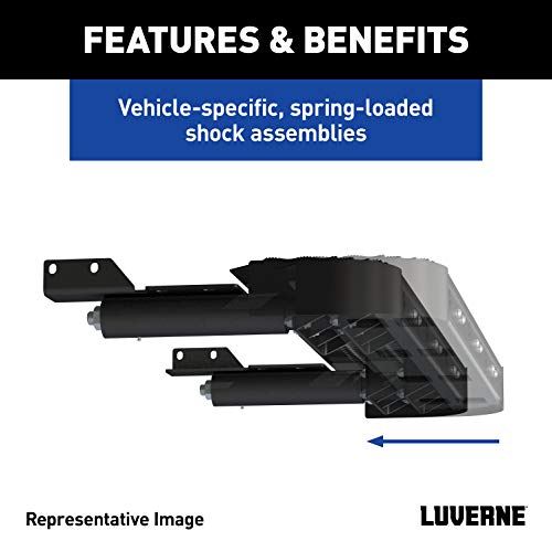 Luverne 415358-571500 Impact Shock-Absorbing Cargo Van Rear Bumper Guard And Step, Select Dodge, Freightliner, Mercedes-Benz Sprinter 2500, 3500 #TOP4