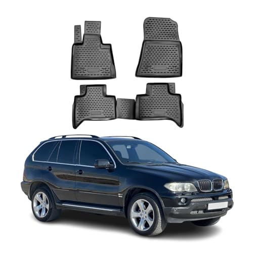 Tapis de sol BMW X5 E53 fini la moquette humide et tachée