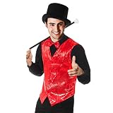 Color differente versátil: Su tono negro permite combinarlo fácilmente con camisas, pantalones, sombreros, pajaritas y accesorios de fiesta.