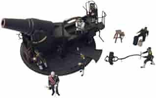 ２８サンチ榴弾砲 メタルキット 日露戦争の立役者「二十八糎榴弾砲」を新キットを使用して