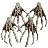 Kunststoffmaterial: Aus stabilem Kunststoff bestehen diese Hände im Freien und widerstehen Schaden, um sicherzustellen, dass Ihre gruseligen Halloween -Requisiten während der gruseligen Jahreszeiten dauern.