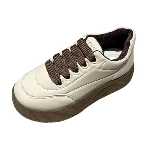Zapatillas cómodas de mujer con suela gruesa para tus paseos diarios de primavera