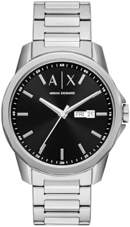 Armani Exchange orologio per uomo, movimento al quarzo e cassa orologio ...