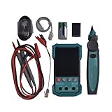 outdoorm Netzwerkkabeltester mit PoE-Test, digitales Kabel-Netzwerktester-Multimeter, tragbarer Kabel-Tracker, Netzwerkkabellängenmessung, LED-Taschenlampe