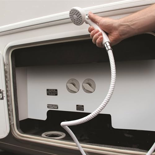 Pomme de douche extérieure Camco 44023 blanche pour camping-car - 5