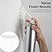 10 Pack Spray Foam Nozzle Expanding Foam Nozzles Professional Spray Foams Replacement Tube for DIY Spraying Insulation & Gap Sealing Industrial Adhesives