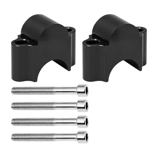 Support guidon moto rehausseur universel 22 mm 28 mm pince fixation pontet colonne