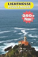 Lighthouse Puzzle Mazes: The Seacoast Edition 174 Pages 1958246506 Book Cover