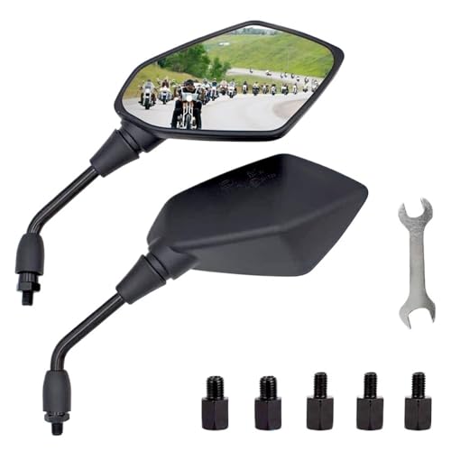 Espejos retrovisores para moto de 7/8" ideales para tus rutas en ciclomotor o Polaris Sportsman