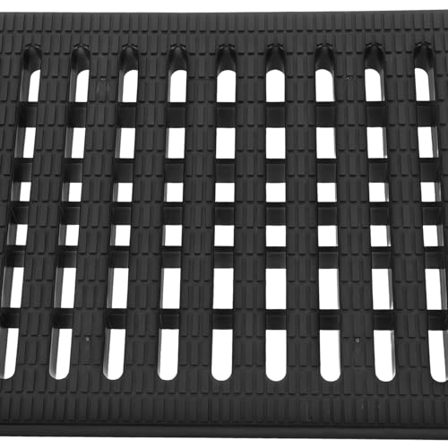 Grille emboîtable en plastique avec système anti-retour d'eau