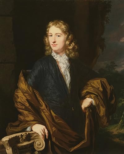 Impression d'affiches Nicolaes Maes : portrait d'un jeune homme sur toile